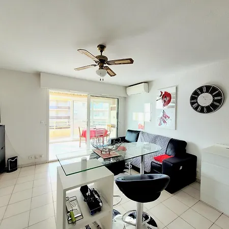 T3 - 4 Pers, Clim, Wifi, Parking, Loggia, 3 Etoiles - Fr-1-794-139 Кане