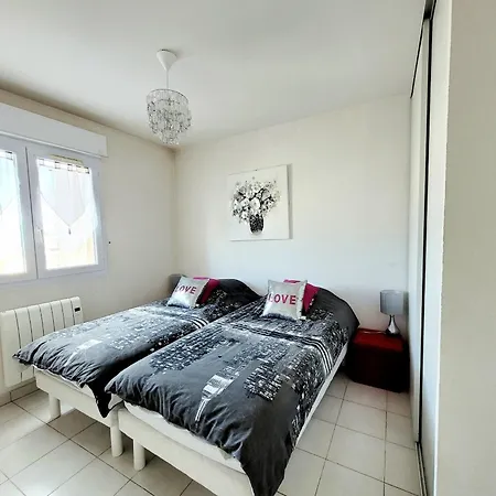 T3 - 4 Pers, Clim, Wifi, Parking, Loggia, 3 Etoiles - Fr-1-794-139 Апартаменты Кане