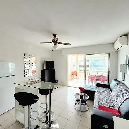 T3 - 4 Pers, Clim, Wifi, Parking, Loggia, 3 Etoiles - Fr-1-794-139 Кане