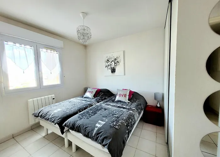 T3 - 4 Pers, Clim, Wifi, Parking, Loggia, 3 Etoiles - Fr-1-794-139 Apartament Canet-en-Roussillon