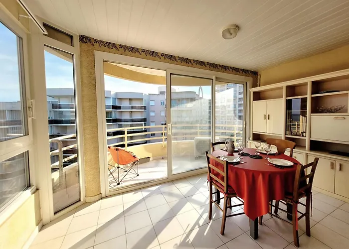 T3 - 4 Pers, Clim, Wifi, Parking, Loggia, 3 Etoiles - Fr-1-794-139 Canet-en-Roussillon